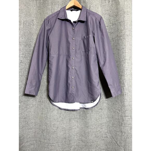 The North Face Shirt Women Medium Stevie Tunic Purple Active Mountain - Picture 1 of 12